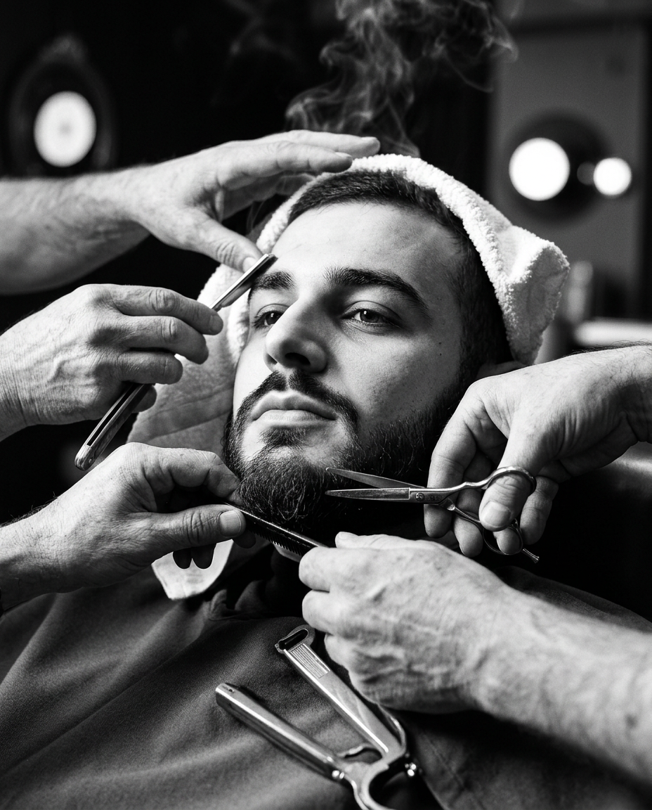 Corte, barba, cejas — Haircut, Beard & Eyebrows