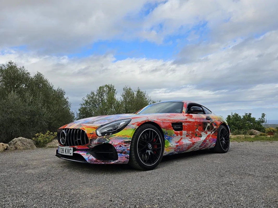 AMG GT — Art Wrap