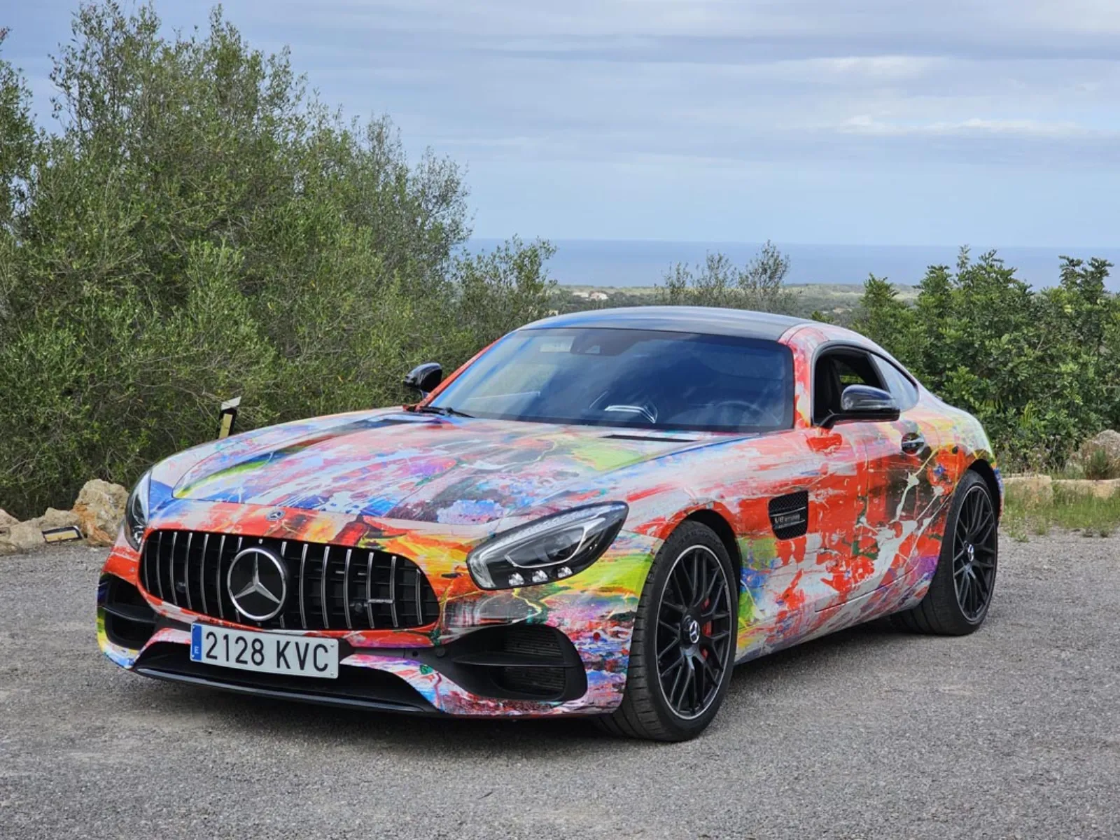 AMG GT — Paint Splash