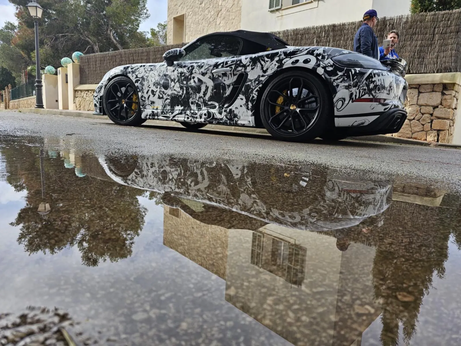 718 Spyder — Reflections