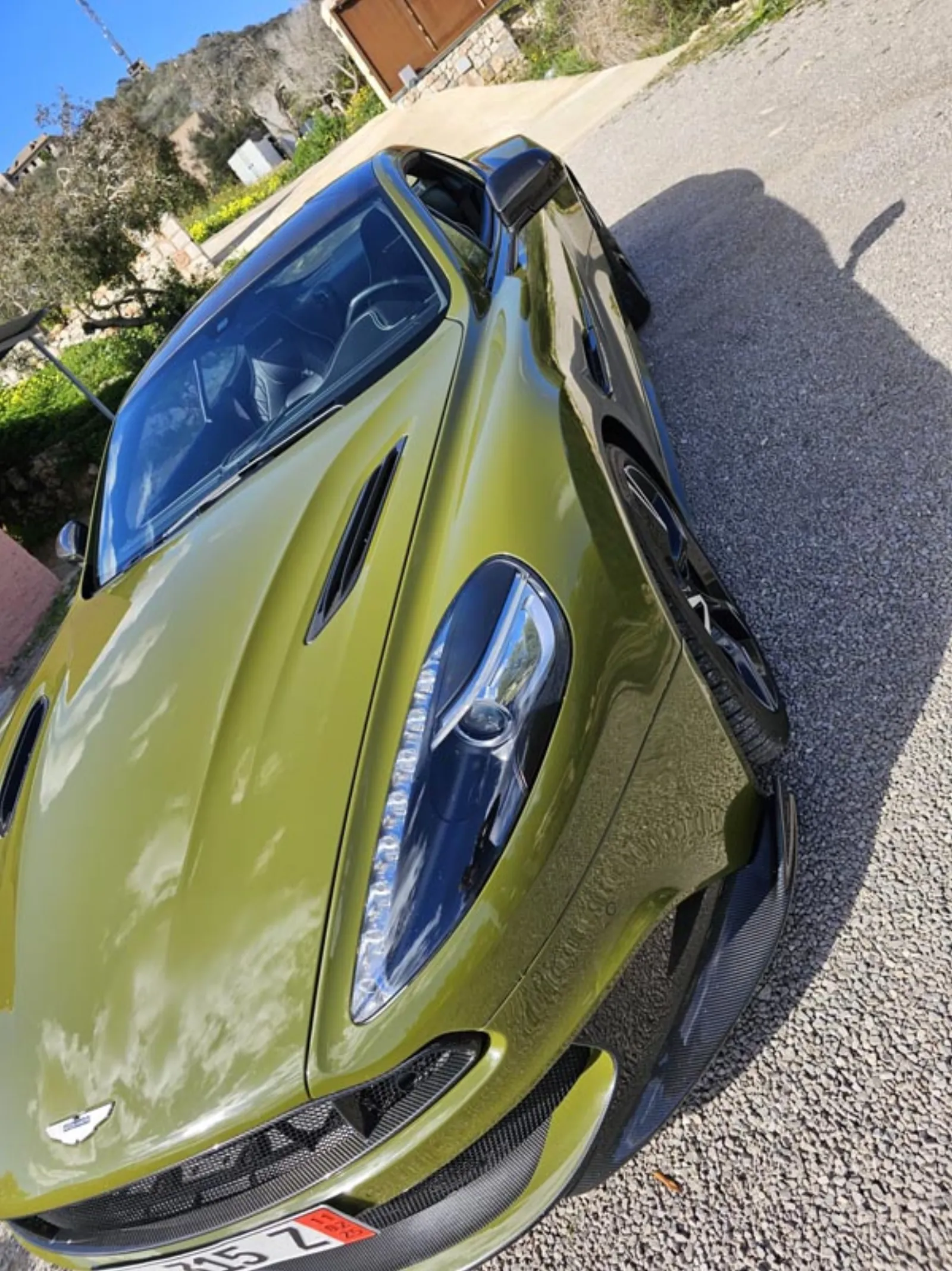 Aston Martin — Olive Detail