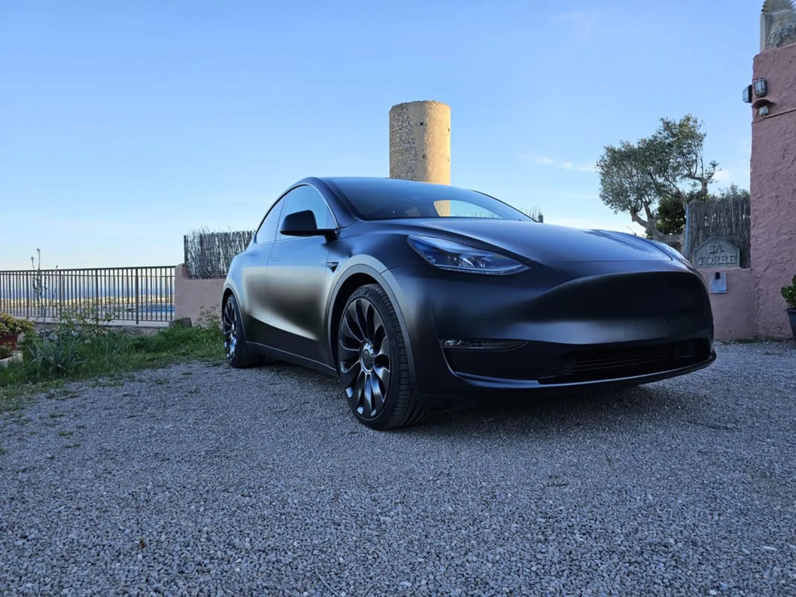 Tesla Model Y — Satin Black