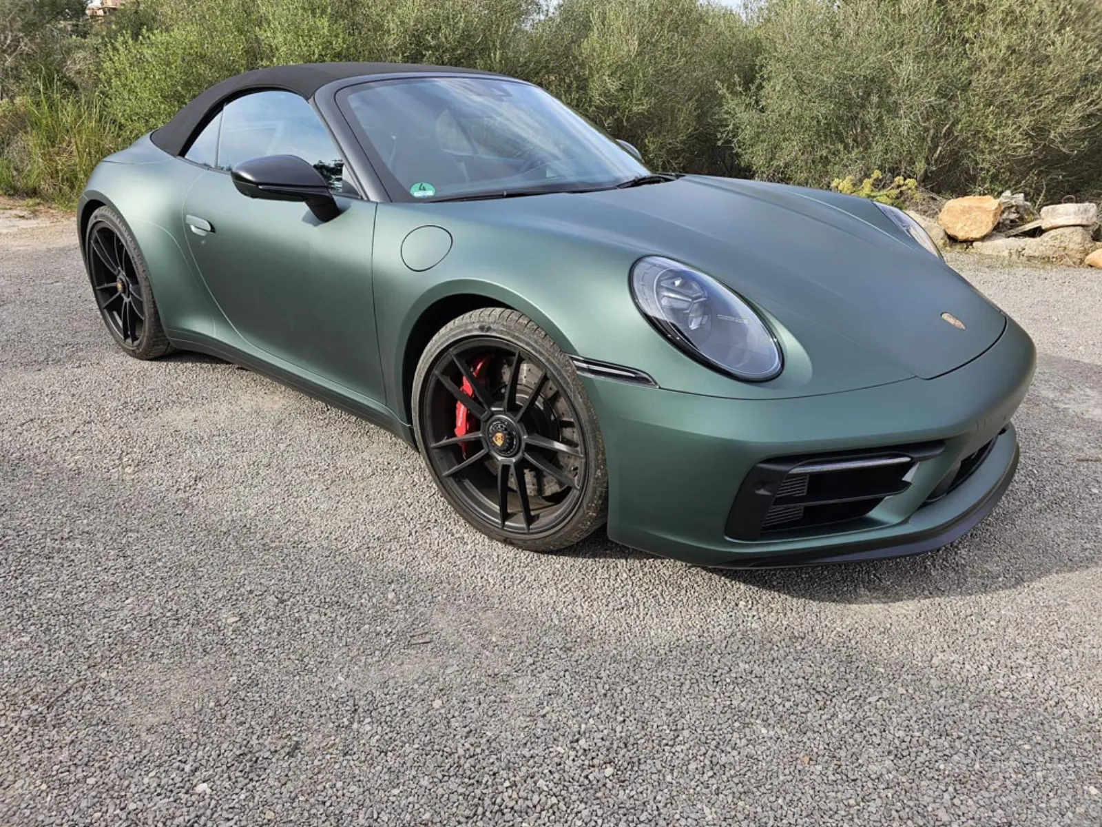 911 Cabrio — Forest Matte