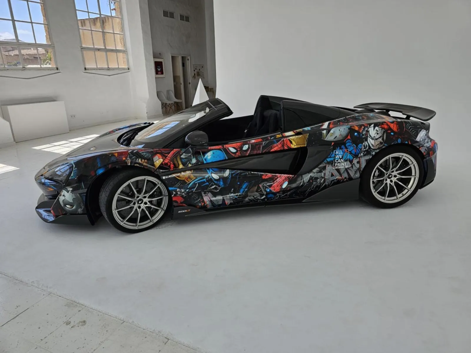 McLaren 600LT — Marvel Wrap