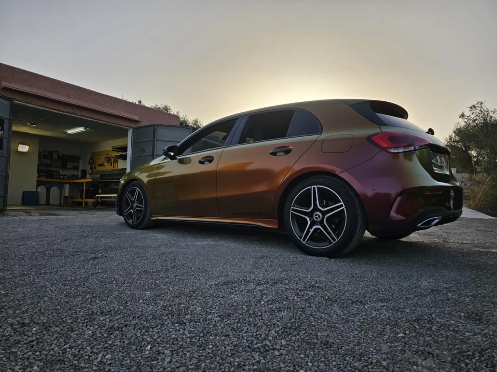 A-Class — Sunset Shift Side