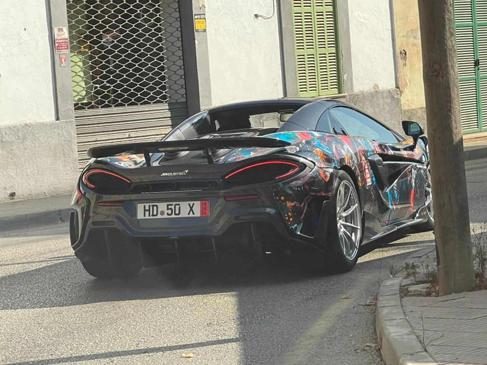 McLaren 570 — Marvel Rear