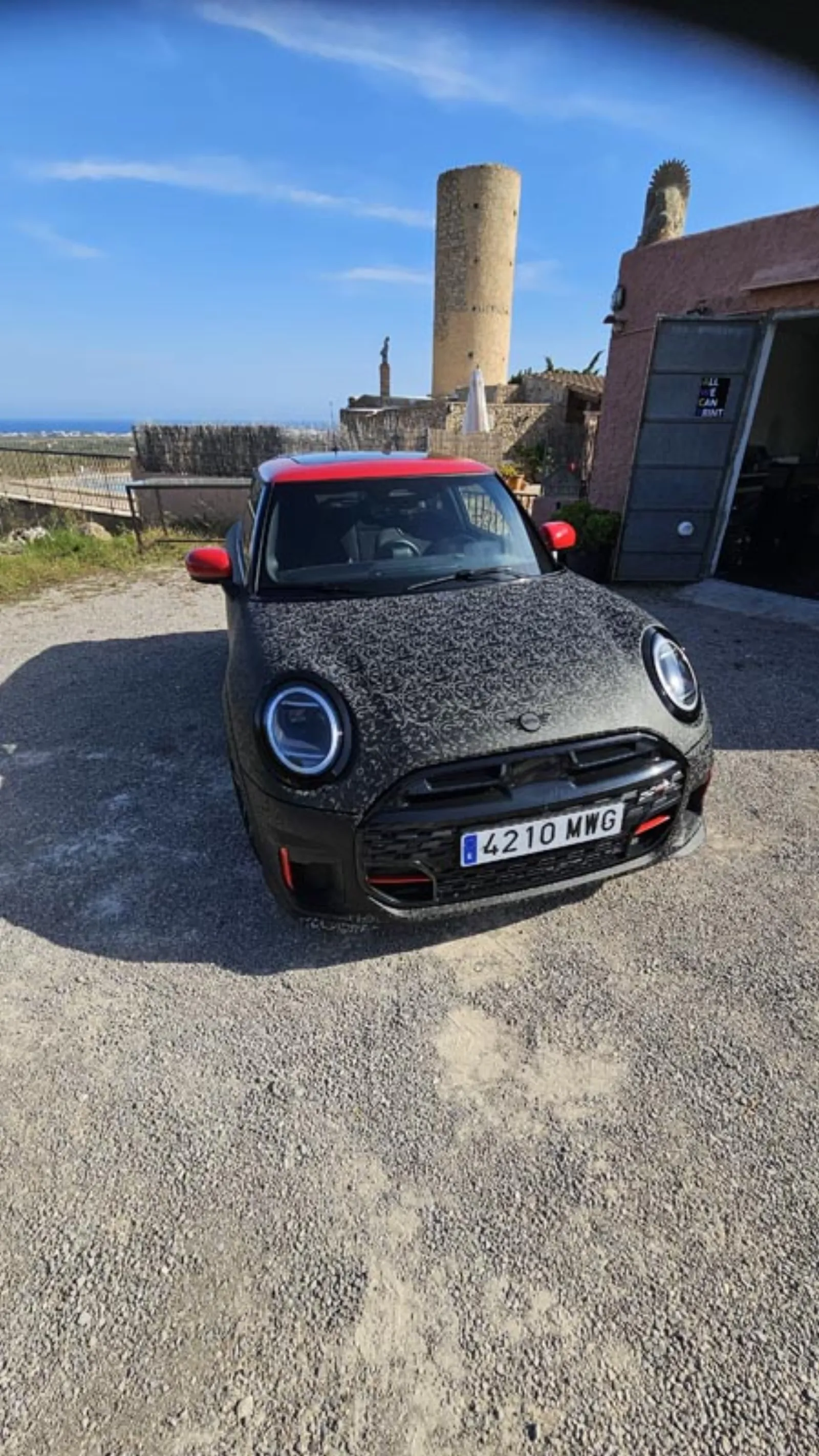 Mini JCW — Floral Black Front