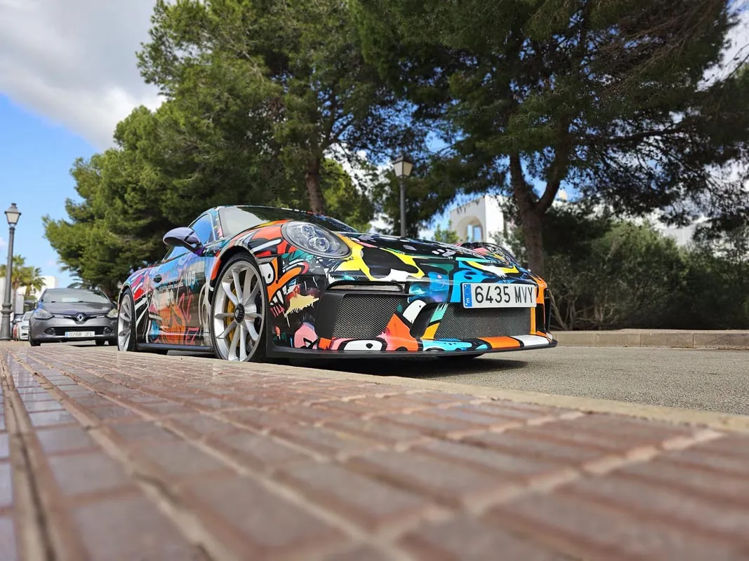 911 GT3 — Graffiti